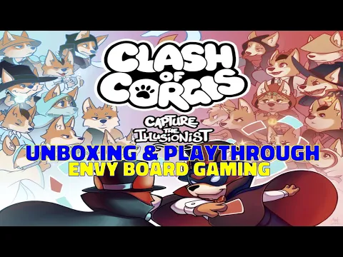 Clash of Corgis Unboxing & Playthrough