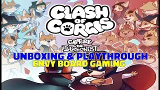 Clash of Corgis Unboxing & Playthrough