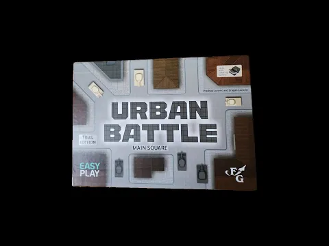 Unboxing URBAN BATTLE by Forsage Games