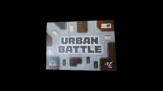 Unboxing URBAN BATTLE by Forsage Games