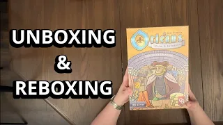 Orleans: Trade and Intrigue Expansion (#2) - Board Game Unboxing and Reboxing - What's in the Box?
