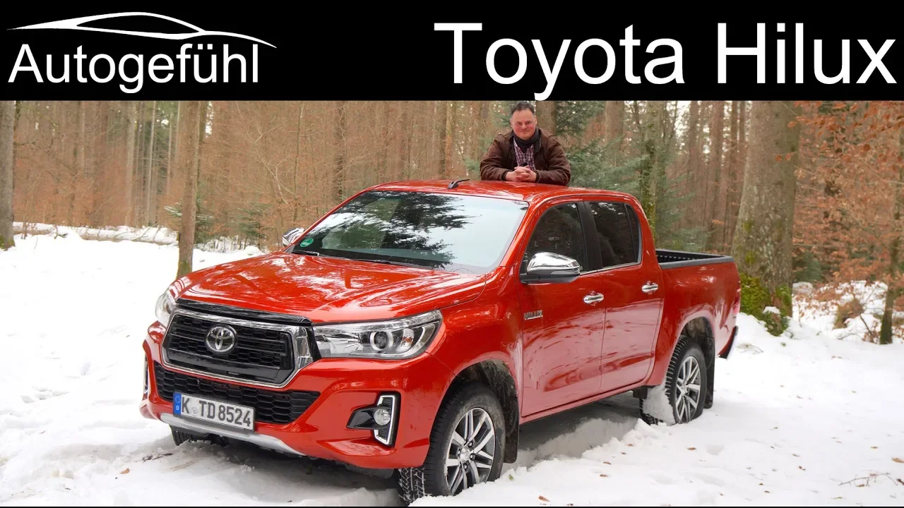 Toyota Hilux FULL REVIEW Executive 2.4 onroad vs offroad comparison - Autogefühl