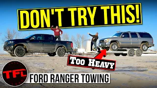 The Number Might Surprise You - I Accidently Overloaded My Truck Towing a Yukon By This Much!