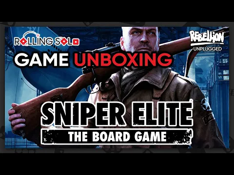 Sniper Elite: The Board Game | Game Unboxing
