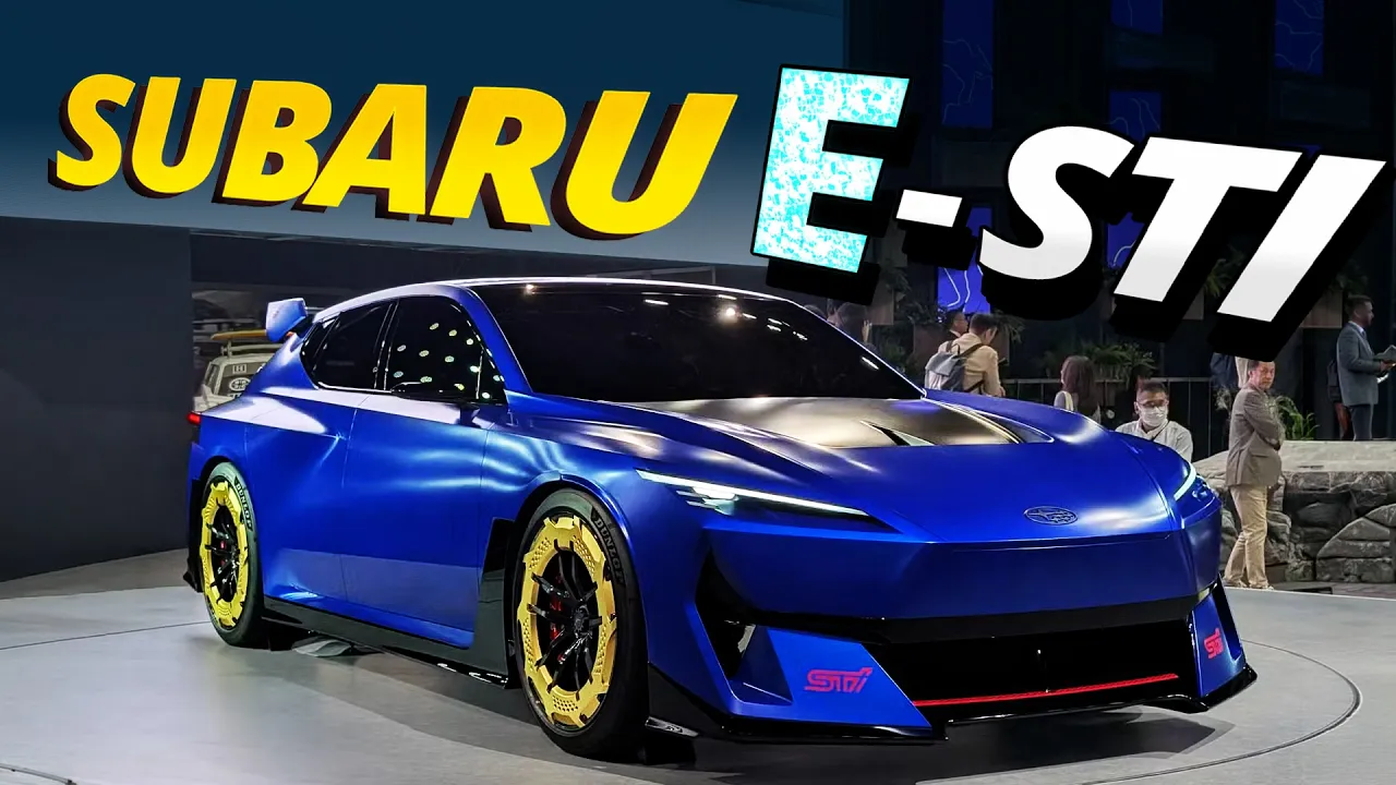 Subaru E STI Concept. WRX future or dead end?
