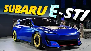Subaru E STI Concept. WRX future or dead end?