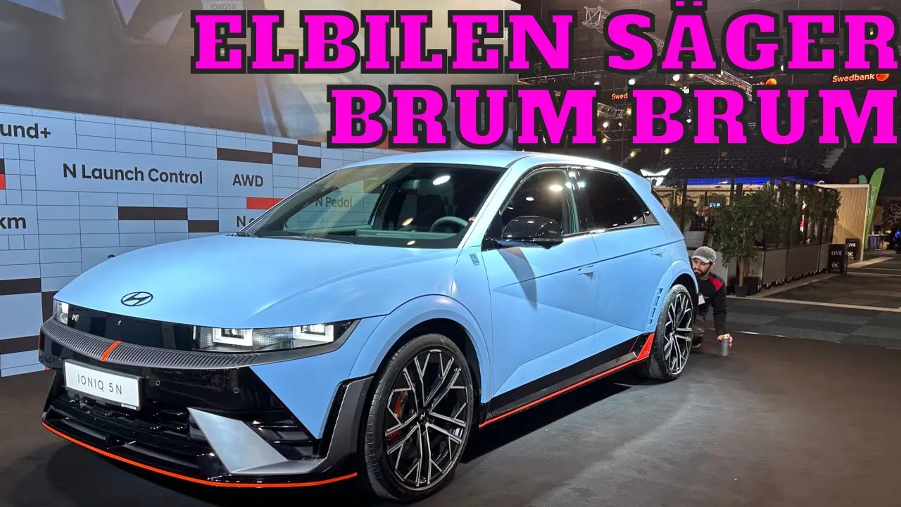 Hyundai Ioniq 5N - Kolla inte om du vill ha en tyst elbil | Elbilsmagasinet