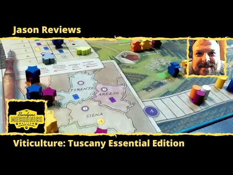 Jason's Board Game Diagnostics of Viticulture: Tuscany Essential Edition