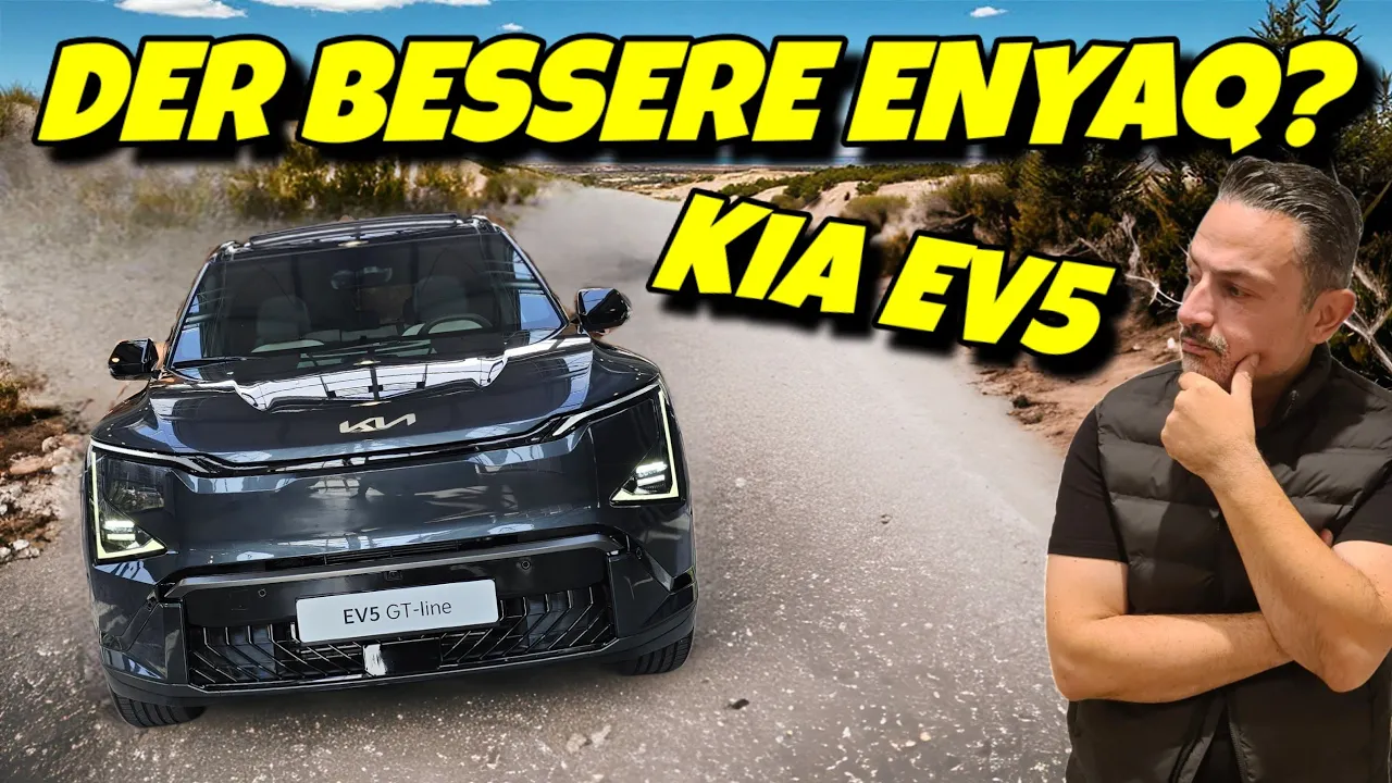 Neuer Kia EV5 – Konkurrent für Skoda Enyaq & VW ID.4? | Erster Eindruck #ev