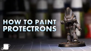 How to Paint Protectrons From Fallout Wasteland Warfare