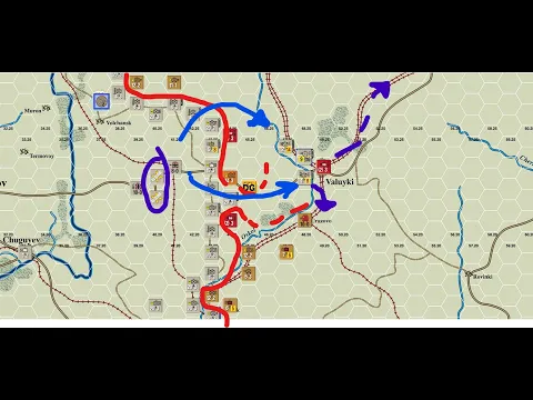 [Part 2] Opening moves of OCS: Case Blue. The XXXX Motorised Corps attacks! 29 June, 1942.