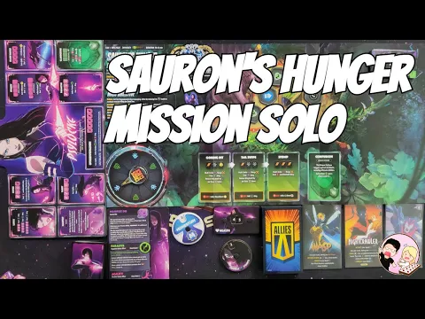 Marvel Dice Throne Missions Campaign | Sauron's Hunger Mission Solo
