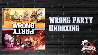 Wrong Party Board Game Unboxing
