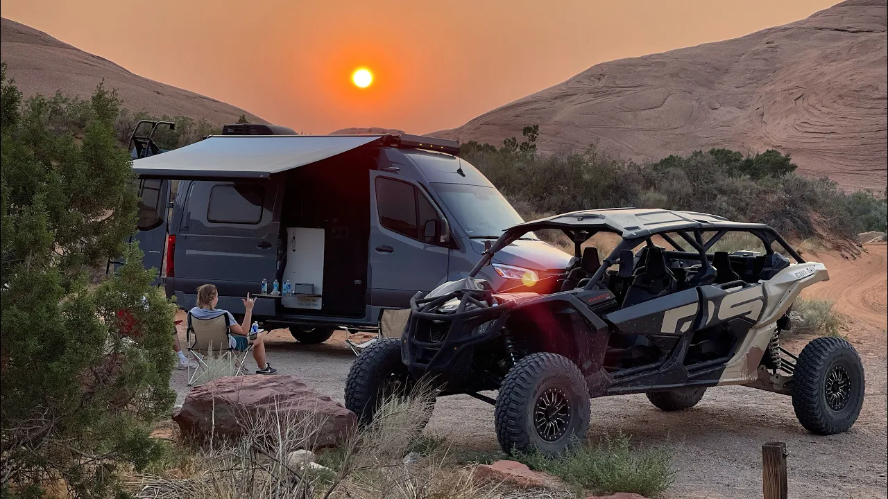 Fully Embracing 4x4 Van Life! Solar Camping In Moab With Our Winnebago Revel