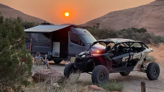 Fully Embracing 4x4 Van Life! Solar Camping In Moab With Our Winnebago Revel