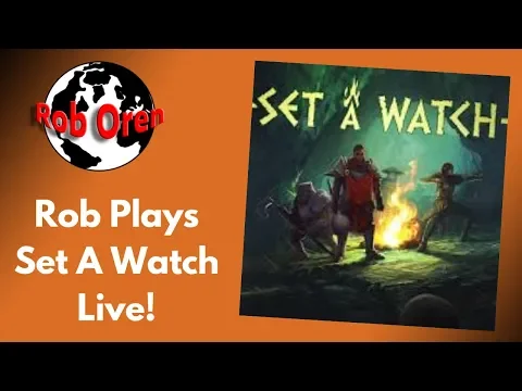 Rob Plays Set A Watch Live!