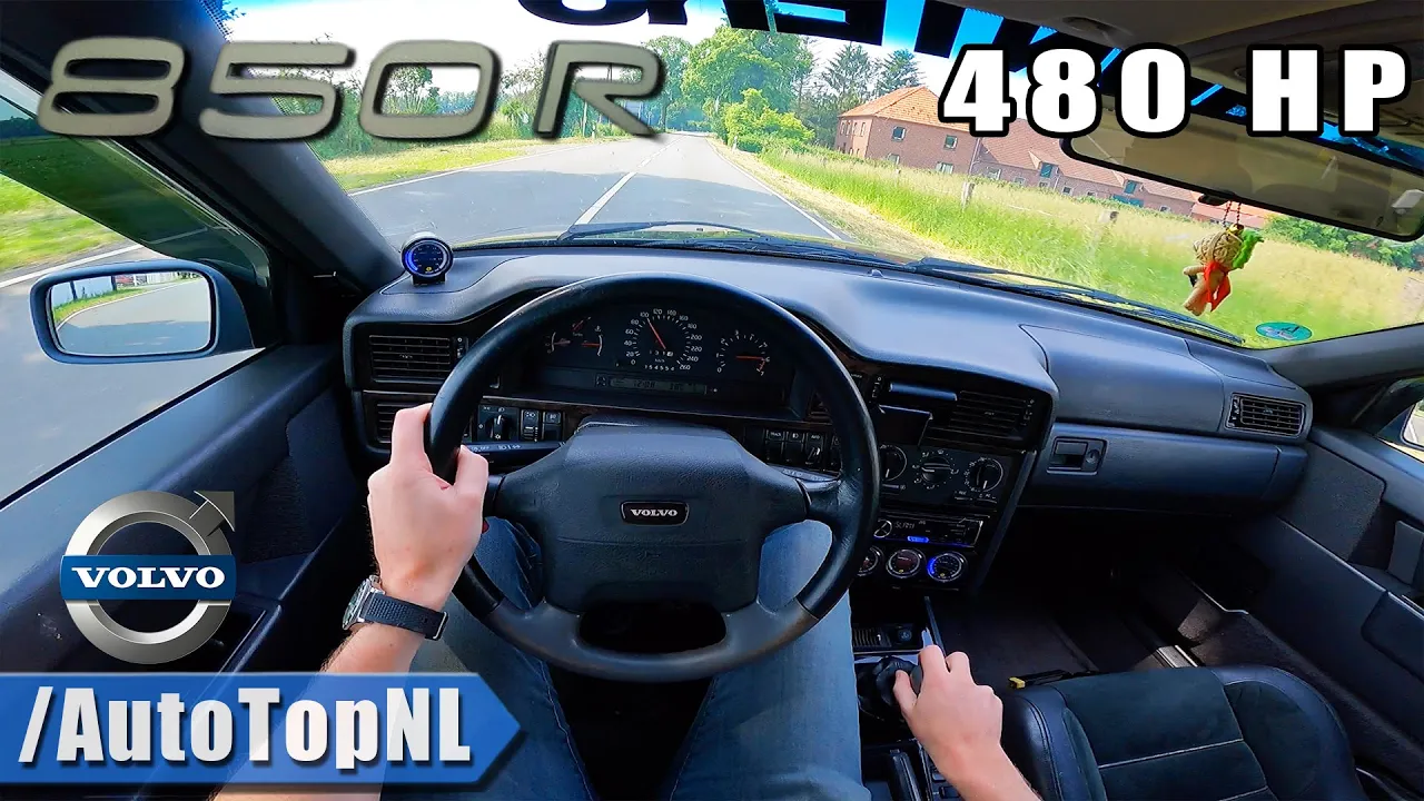 1997 Volvo 850 R 480HP *BIG TURBO* POV by AutoTopNL
