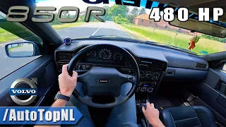 1997 Volvo 850 R 480HP *BIG TURBO* POV by AutoTopNL
