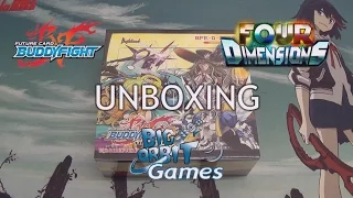 Future Card Buddyfight D-BT02A Four Dimensions Unboxing