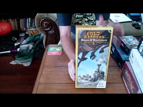Unboxing Colt Express Expansion: Horses & Stagecoach