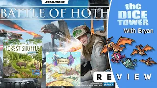 Star Wars Battle of Hoth, Fromage, and Forest Shuffle Woodland Edge Review!