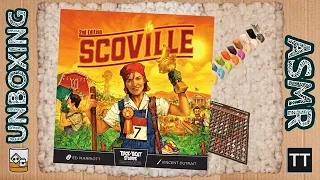 Scoville Second Edition Silent Board Game Unboxing