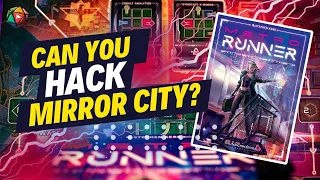 A Wonderful Cyberpunk Mechanic Mish-Mash | Metrorunner Board Game Review