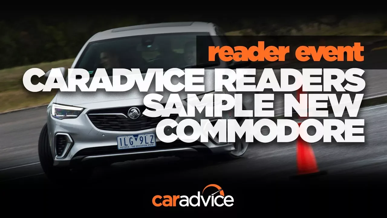 2018 Holden Commodore: CarAdvice reader drive day