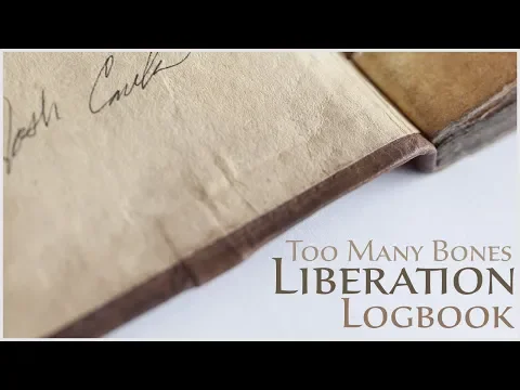 Limited Edition Liberation Logbook Preview