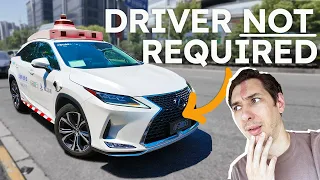 Is China leading Robotaxis...WE find out