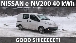 Nissan e-NV200 TB tests