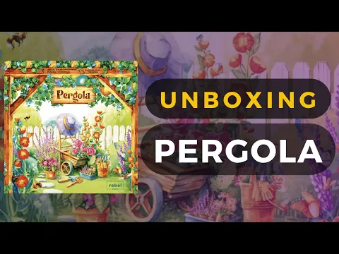 Pergola Board Game Unboxing | DaniCha