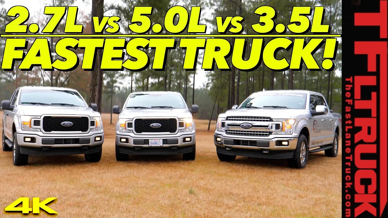 Can a V8 Still Compete in a Turbocharged World? We Tune & Drag Race Three Trucks To Find Out!