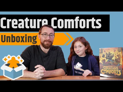 Creature Comforts Kickstarter Deluxe - Unboxing