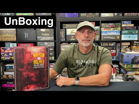 TDG: Watson & Holmes: The Lost Diaries unboxing with Ray