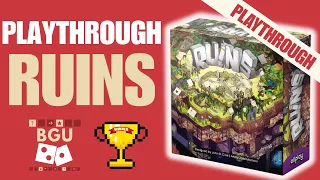 Ruins Board Game Playthrough & First Impressions | Gameplay