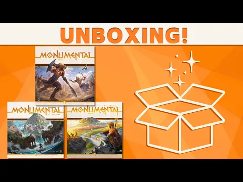 Monumental Deluxe - Unboxing! (w/ Expansions)