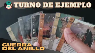 Turno de Ejemplo: "Guerra del Anillo, el juego de cartas"