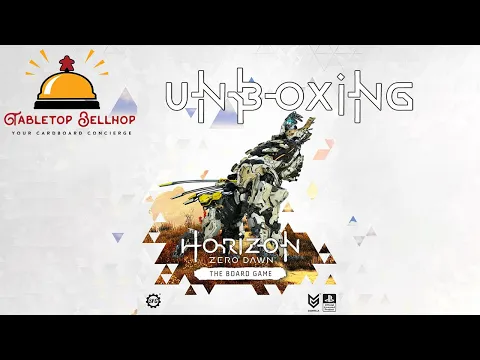 Horizon Zero Dawn The Board Game Unboxing, See what you get with this board game version of HZD
