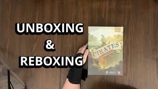 Pirates of Maracaibo - Board Game Unboxing & Reboxing - What's in the Box?