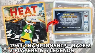 Heat Pedal to the Metal - 1963 Championship Race 2 (Great Britain) - 2‑Player 6‑Legend