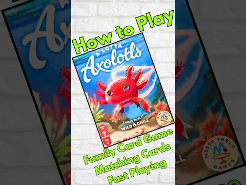 A Lotta Axolotls - 2 Player #howtoplay #tutorial #tutorialtuesday