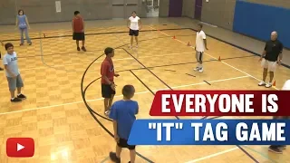 Physical Education for Children - Everyone is "It" Tag Game - Don Puckett