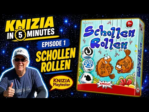 Knizia in Five Minutes. Episode 1 Schollen Rollen
