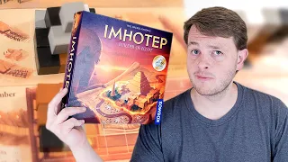 Imhotep board game Review, with Ryan