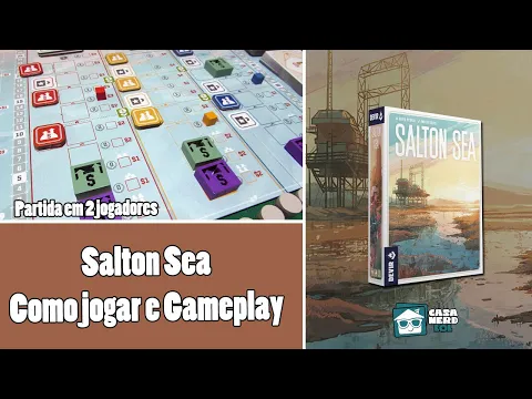 Salton Sea (Devir) - Como jogar e gameplay