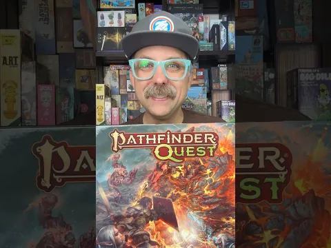 Pathfinder Quest! A Mix of Board Game & RPG #boardgames #rpg #pathfinder #games #gamenight