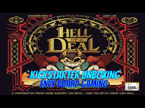 Hell of a Deal Kickstarter Unboxing
