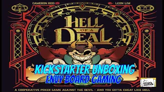 Hell of a Deal Kickstarter Unboxing