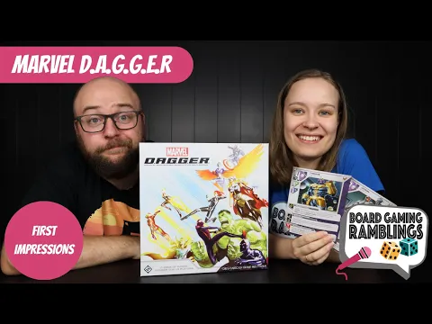 Marvel DAGGER - Board Game First Impressions